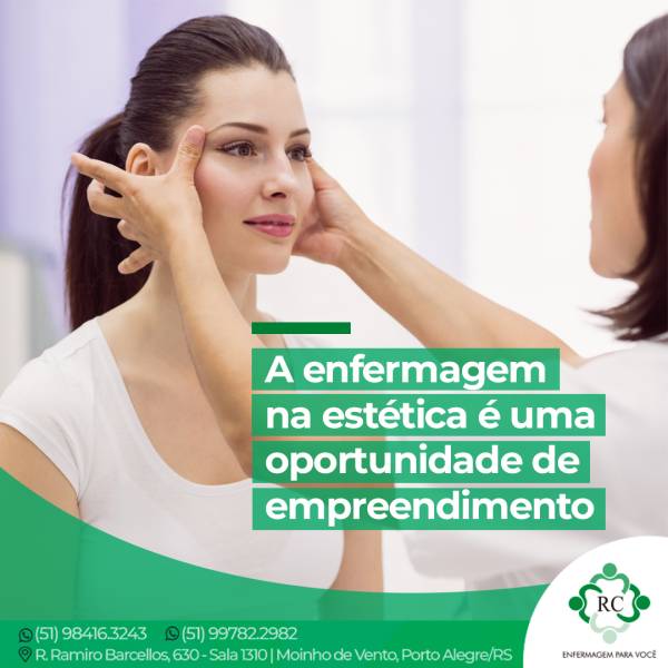 A enfermagem na estética e uma oportunidade de empreendimento