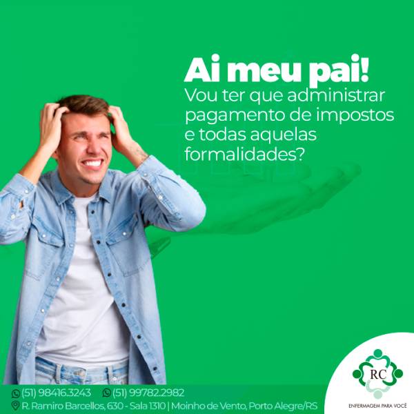 Ai meu pai! Vou ter que administrar pagamento de impostos e todas aquelas formalidades?