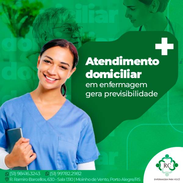 Atendimento domiciliar em enfermagem gera previsibilidade