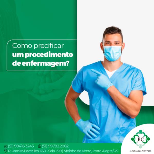 Como precificar um procedimento de enfermagem?