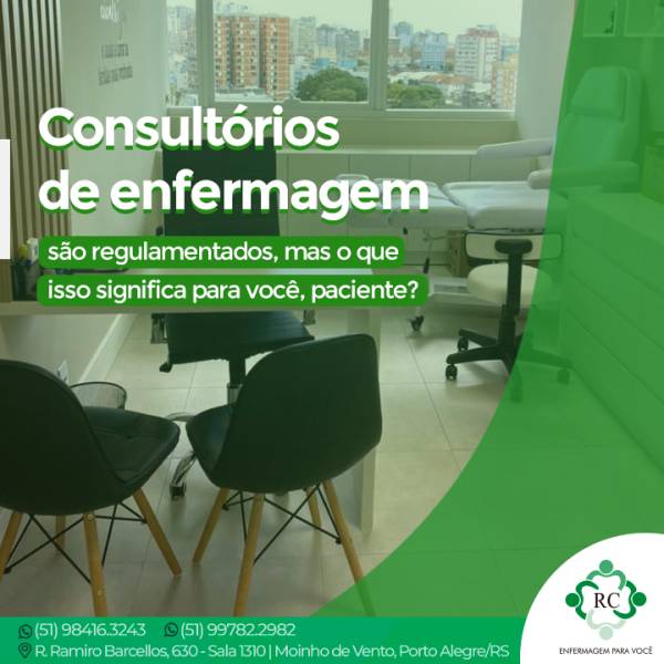 Consultórios de enfermagem são regulamentados, mas o que isso significa para você, paciente?