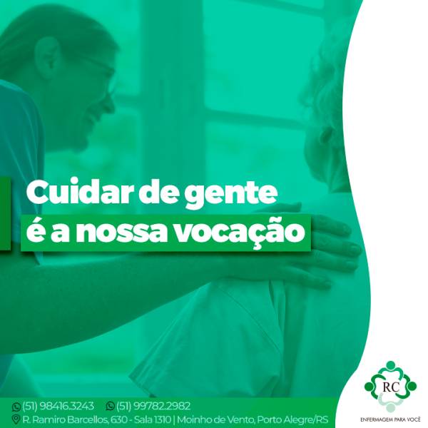 Cuidar de gente é a nossa vocação