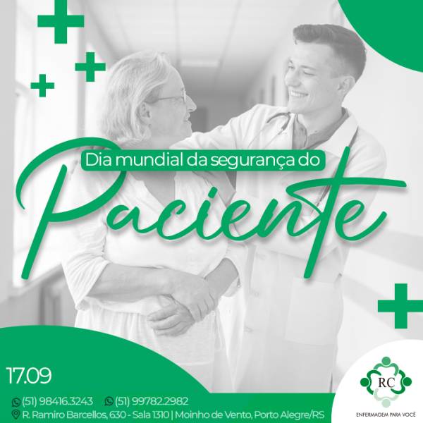 DIA MUNDIAL DA SEGURANÇA DO PACIENTE