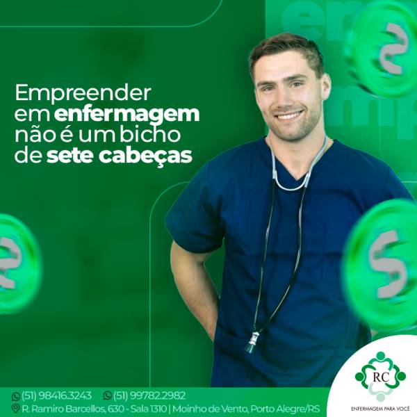 Empreender em enfermagem não é um bicho de sete cabeças