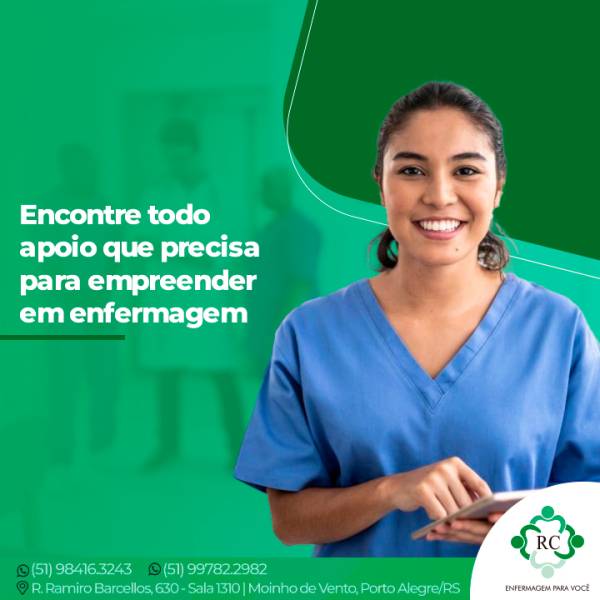 Encontre todo apoio que precisa para empreender em enfermagem