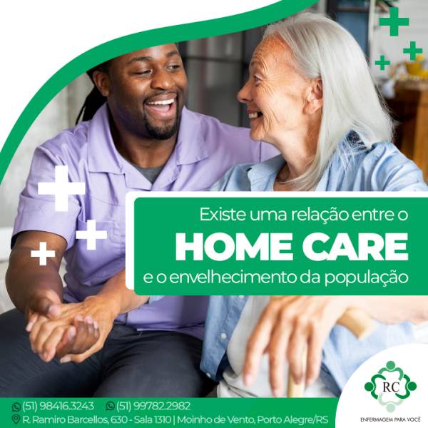 Existe uma relação entre o home care e o envelhecimento da população