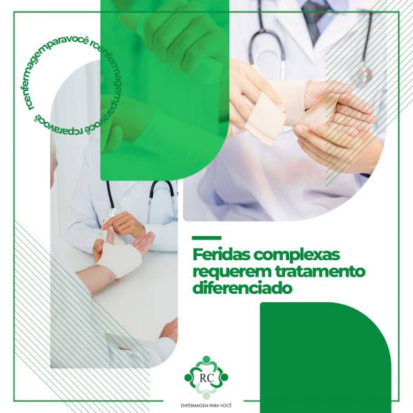 Feridas complexas requerem tratamento diferenciado