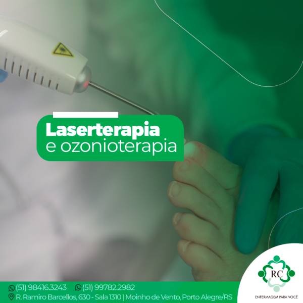 Laserterapia e ozonioterapia