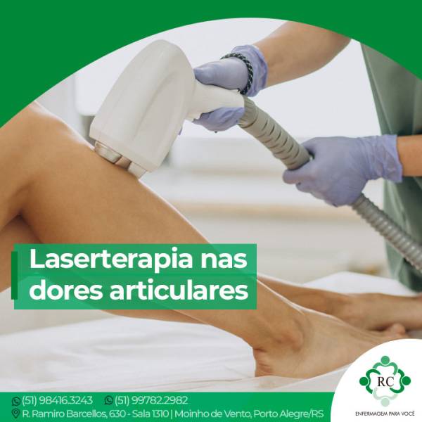 Laserterapia nas dores articulares