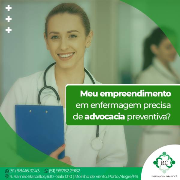 Meu empreendimento em enfermagem precisa de advocacia preventiva?