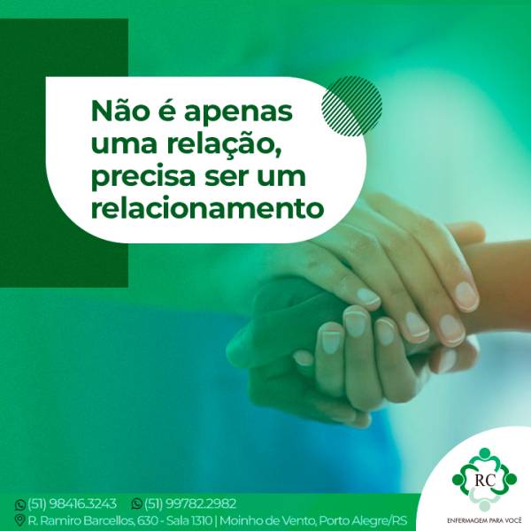 Não é apenas uma relação, precisa ser um relacionamento