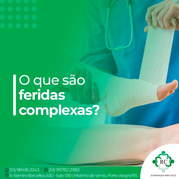 O que são feridas complexas?