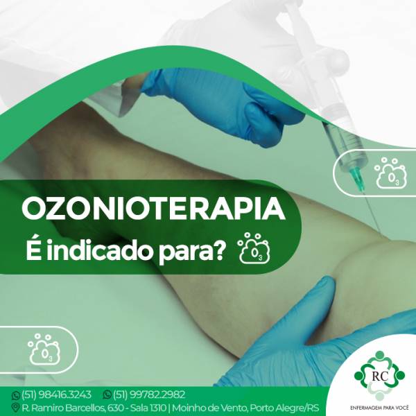 Ozonioterapia é indicada para?