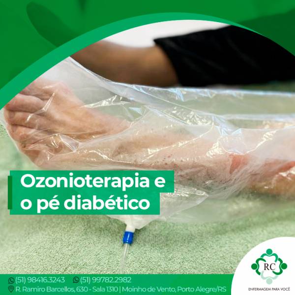 Ozonioterapia e o é diabético 