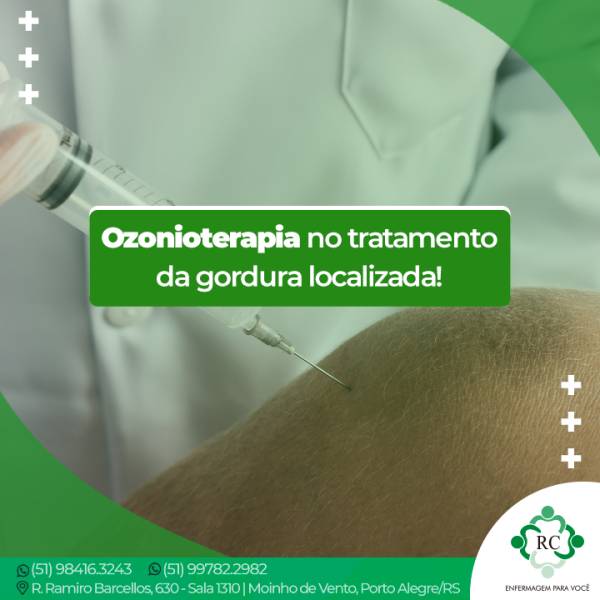 Ozonioterapia no tratamento da gordura localizada