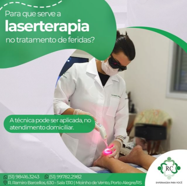 Para que serve a laserterapia no tratamento de feridas?