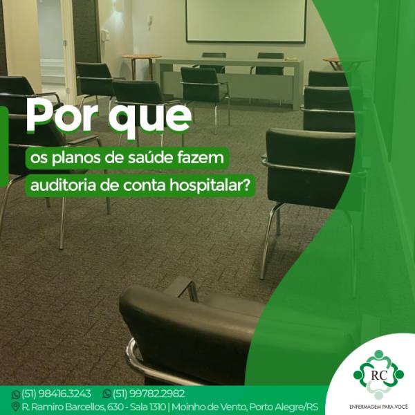 Por que os planos de saúde fazem auditoria de conta hospitalar?