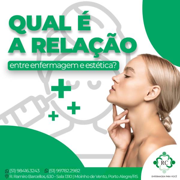 Qual é a relação entre enfermagem e estética?