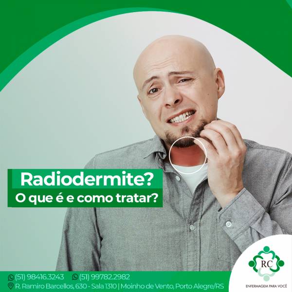 Radiodermite? O que é e como tratar?