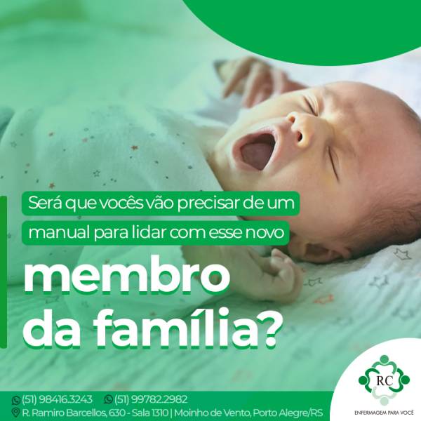 Será que vocês vão precisar de um manual para lidar com esse novo membro da família?